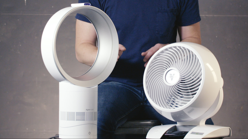 Vornado 6303DC and Dyson AM06